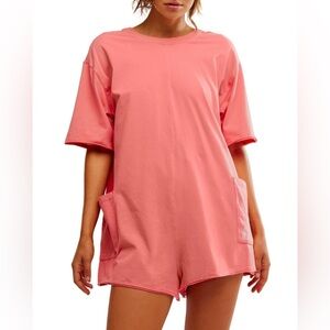 NWT Free People FP Movement Women's Hot Shot Tee Romper